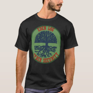 T-shirt Insigne de détection d'horreur - Cyber sécurité