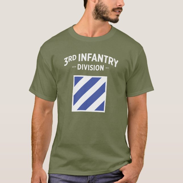 T-shirt Insigne de la 3e division d'infanterie (Devant)