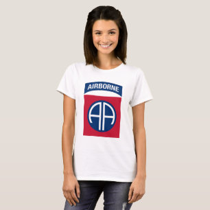 T-shirt Insigne de la 82e division aéroportée Vétéran mili
