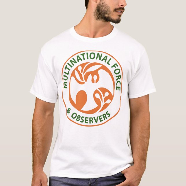 T-shirt Insigne de la force multinationale et des observat (Devant)