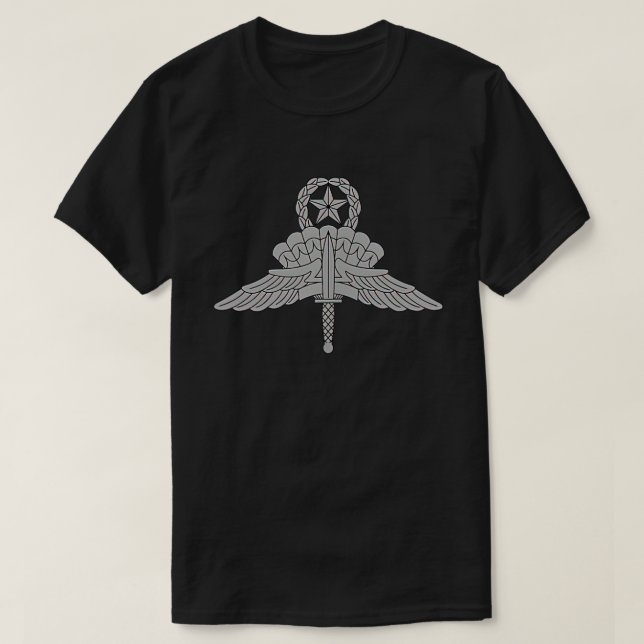 T-shirt Insigne de parachutiste de chute libre - US Ar (Design devant)