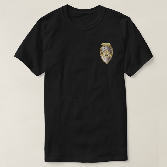 T-shirt Insigne de police (Design devant)