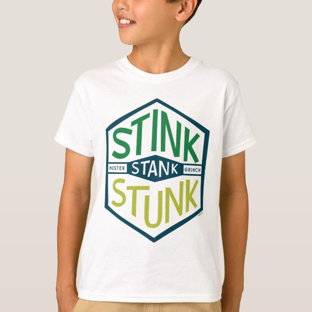 T-shirt Insigne de soie puante (Devant)