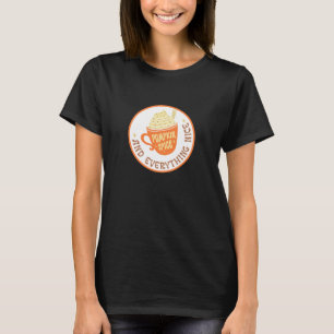 T-shirt Insigne d'épice citrouille femmes