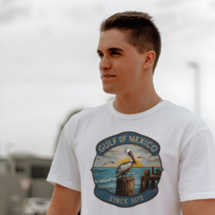 T-shirt Insigne du patrimoine du golfe du Mexique