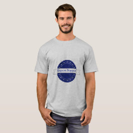 T-shirt Insigne expert bleu de Napper