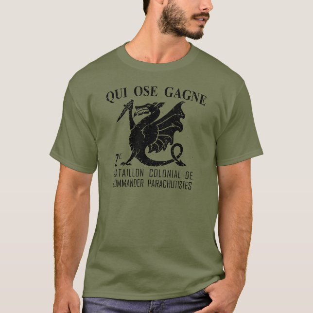 T-shirt Insigne Quimera - Édition Noire (Devant)