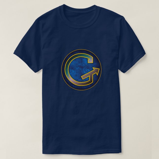 T-shirt Insigne Super Hero "G" (Design devant)