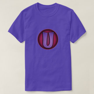 T-shirt Insigne Super Hero "U"