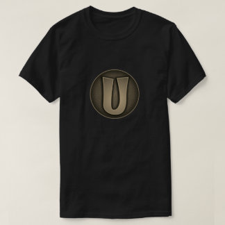 T-shirt Insigne Super Hero "U"