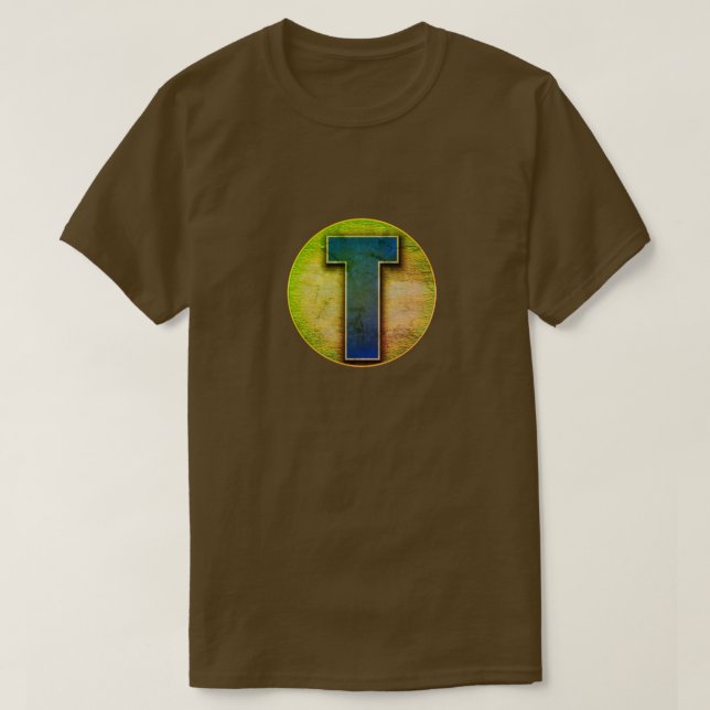 T-shirt Insigne Super Héros "T" (Design devant)