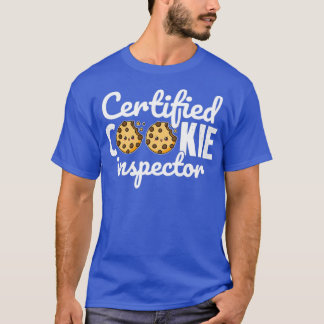 T-shirt Inspecteur certifié des cookies