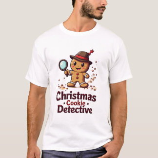 T-shirt inspecteur Cookie de Noël