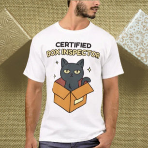 T-shirt Inspecteur de boîte certifiée