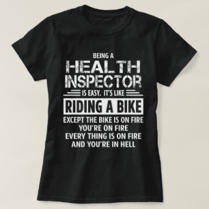 T-shirt Inspecteur de la santé