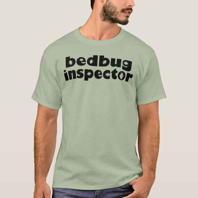 T-shirt Inspecteur de punaise (Devant)