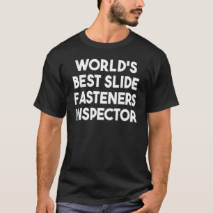 T-shirt Inspecteur des fermetures à glissière les meilleur
