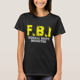 T-shirt Inspecteur du cul Humour adulte