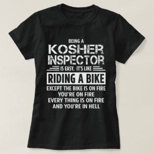 T-shirt Inspecteur Kosher