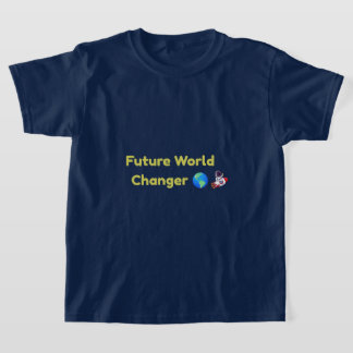 T-shirt inspirant pour enfants qui changeront le m