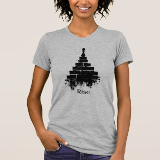 T-Shirt Inspirant Rise Chess Pawn