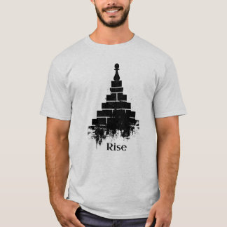 T-Shirt Inspirant Rise Chess Pawn