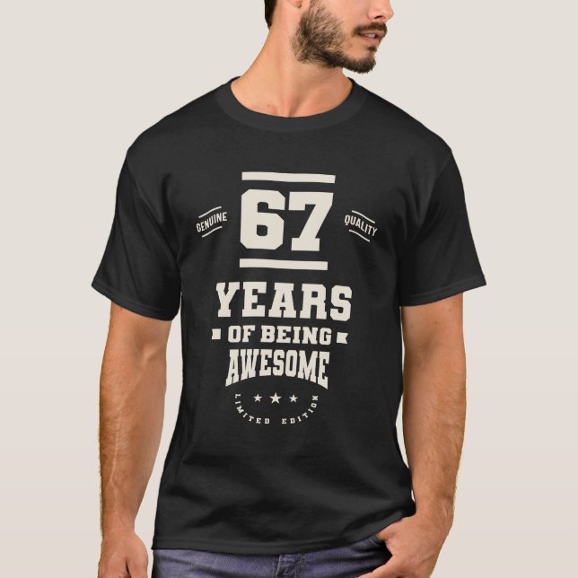 T-shirt Inspiration 67 ans 1956 - 67e anniversaire (Devant)