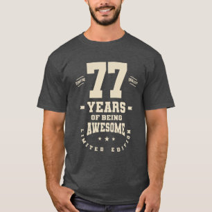 T-shirt Inspiration 77 ans - 77e anniversaire