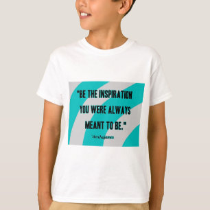T-shirt Inspiration Chemise T de base blanche du garçon