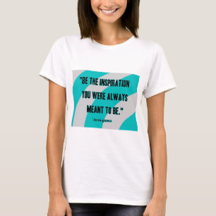 T-shirt Inspiration Chemise T de base blanche pour femmes