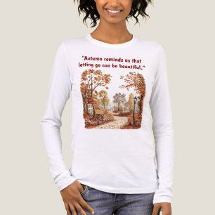 T - Shirt— Inspiration im Herbst Tri-Blend Shirt