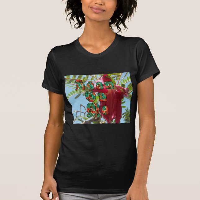 T-shirt Inspiration Lean On Me Floral Skyward Art Imprimer (Devant)