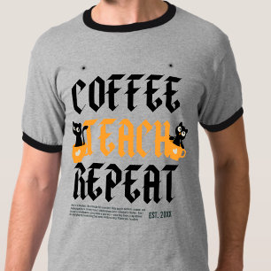 T-shirt Inspiration pour enseignant de mathématiques en pr