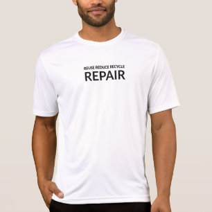 T-shirt Inspiration "Réutiliser, réduire, recycler et répa