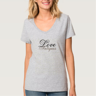 T-shirt Inspiration utile Amour Antiquités