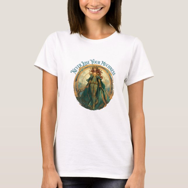 T Shirt Inspirational verlieren nie Ihren Mühe (Vorderseite)