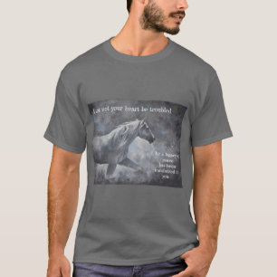 T-shirt Inspirationnel du Cheval Blanc