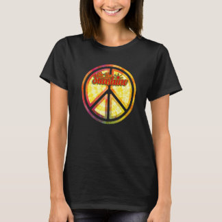 T-shirt Inspirationnel Soit Sunshine Tie Dye Pic Graphique