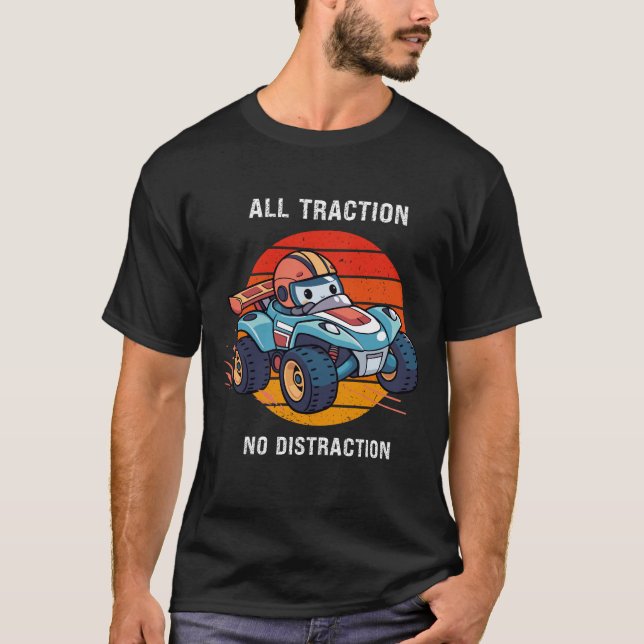 T-shirt inspiré par la passion pour la course et l (Devant)