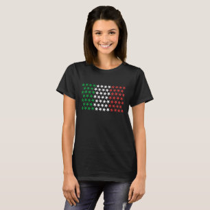 T-shirt Inspiré par le drapeau italien. Édition d'étoiles