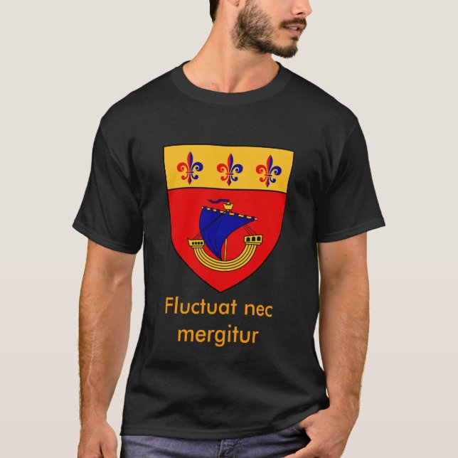 T-shirt Inspiré par le navire à partir des armoiries (Devant)