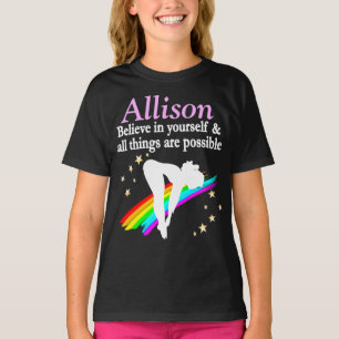 T-SHIRT INSPIRER LA FILLE DE PLONGÉE PERSONNALISÉE À LA CH