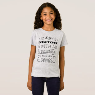 T-Shirt Inspirer la vie et la citation de maman Jersey S