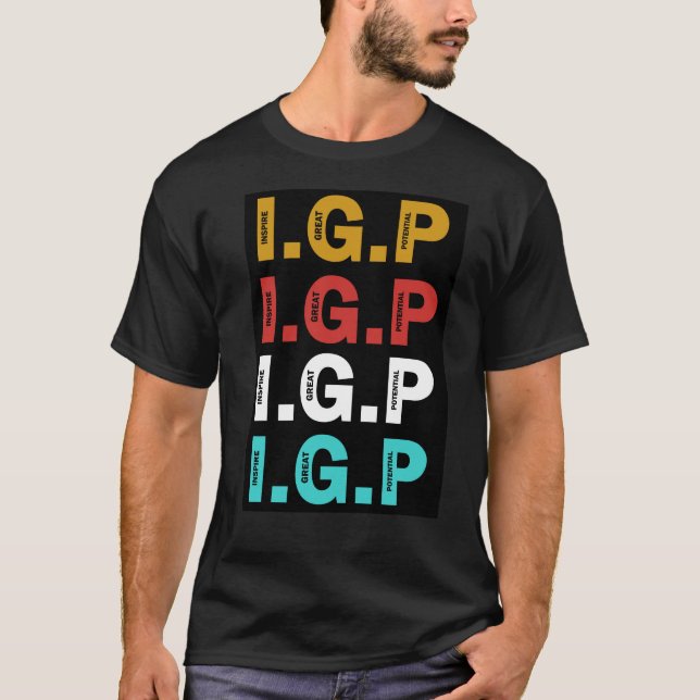 T-shirt Inspirer un grand potentiel (IGP) - Combo (Devant)