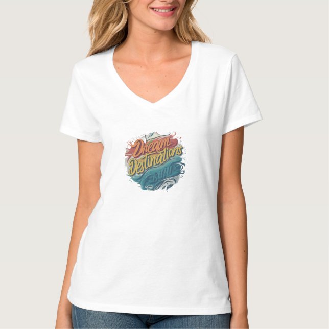 T-shirt Inspirer votre voyage (Devant)
