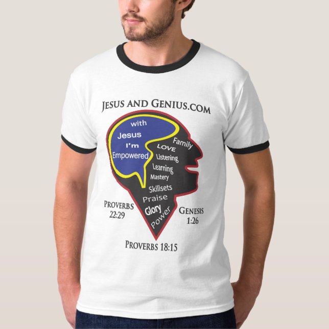 T-shirt Inspirez et autorisez (Devant)