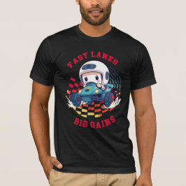 T - Shirt Inspiriert durch Leidenschaft für Rennen