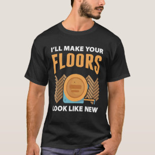 T-shirt Installateur De Planchers Pour Tapis D'Installateu