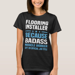 T-shirt Installateur de sol