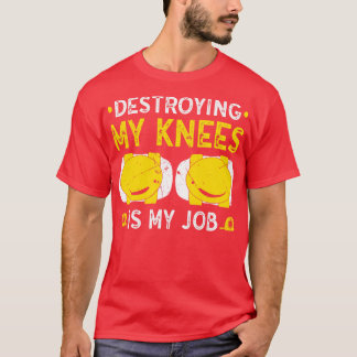 T-shirt Installateur de sol Entrepreneur Funny animal de c